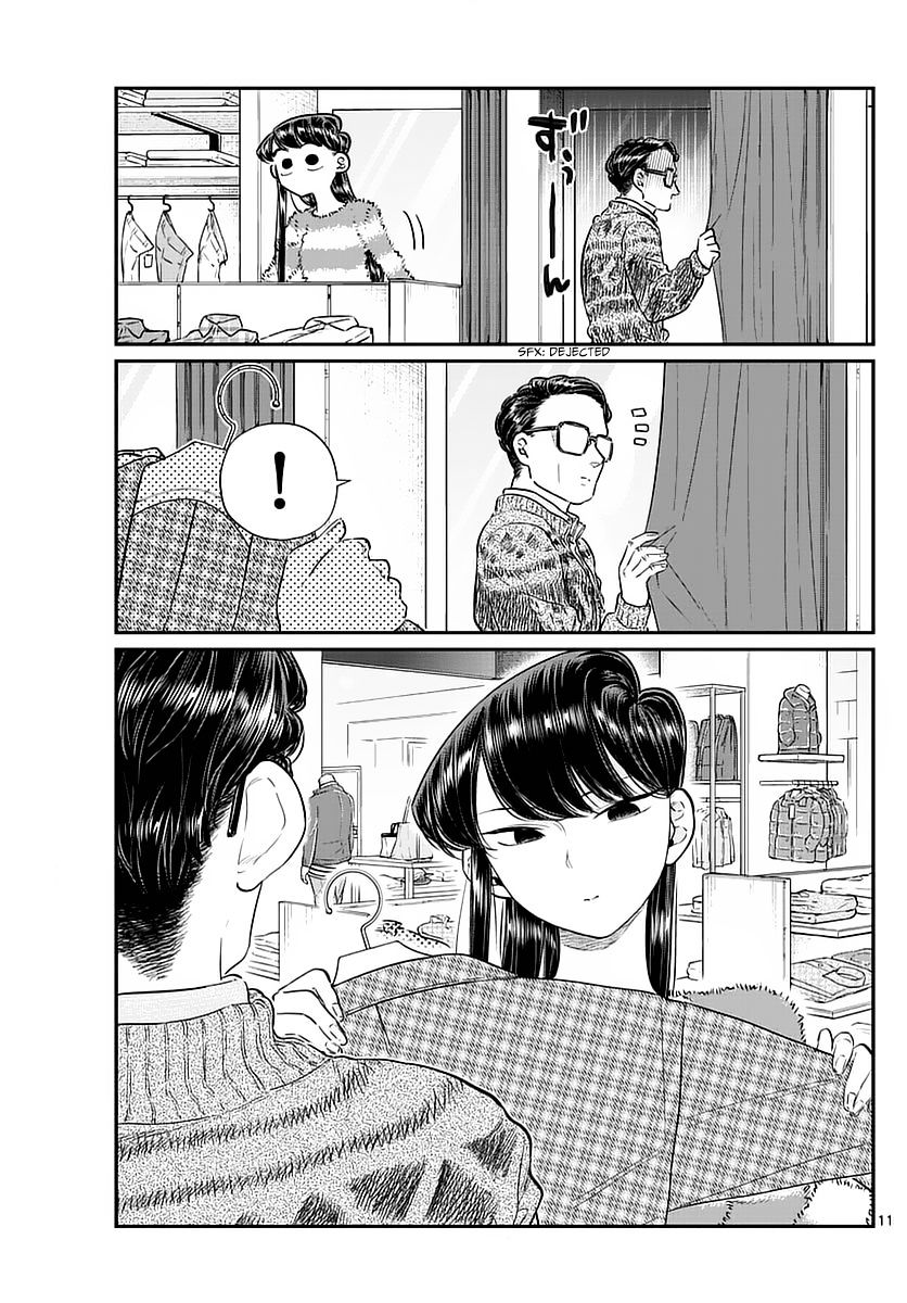 Komi-San Wa Komyushou Desu - Vol.6 Chapter 74: Shopping With Dad