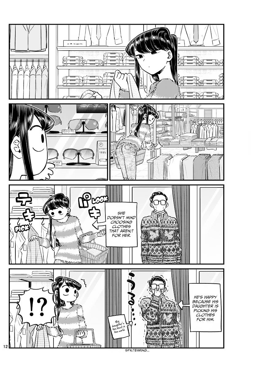 Komi-San Wa Komyushou Desu - Vol.6 Chapter 74: Shopping With Dad