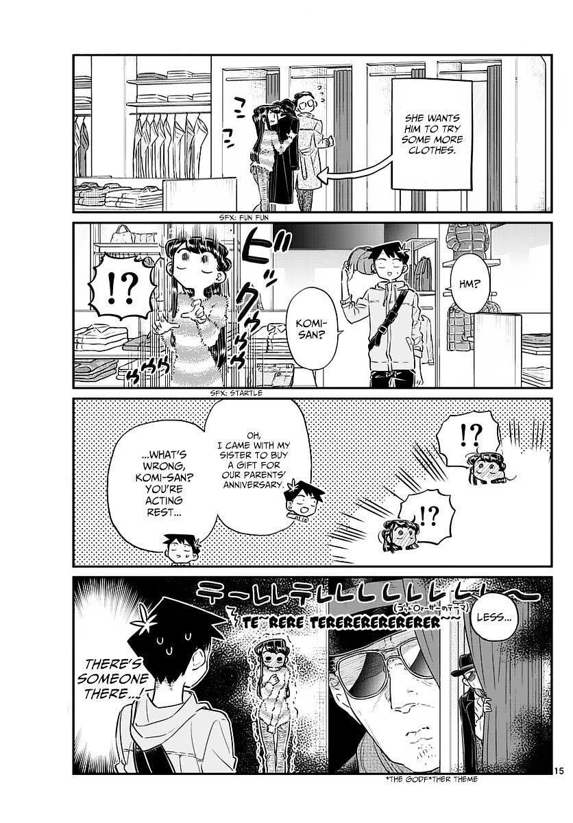 Komi-San Wa Komyushou Desu - Vol.6 Chapter 74: Shopping With Dad