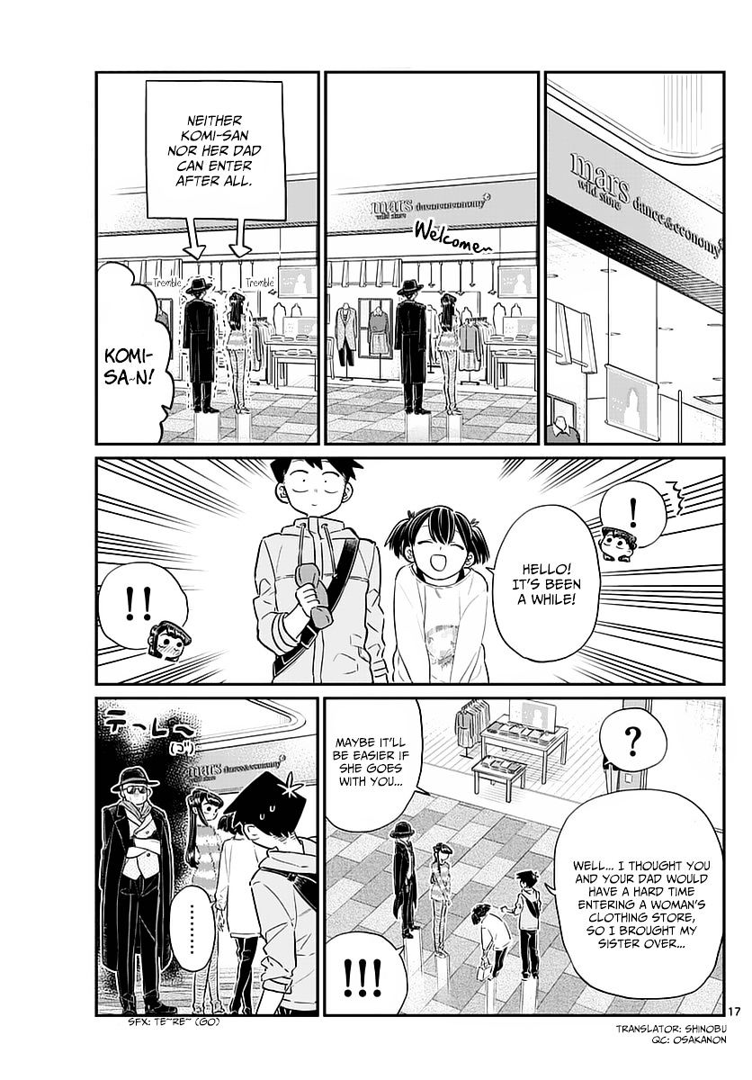 Komi-San Wa Komyushou Desu - Vol.6 Chapter 74: Shopping With Dad