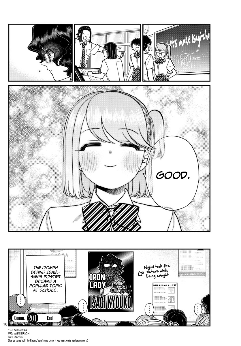 Komi-San Wa Komyushou Desu - Chapter 201: Smile