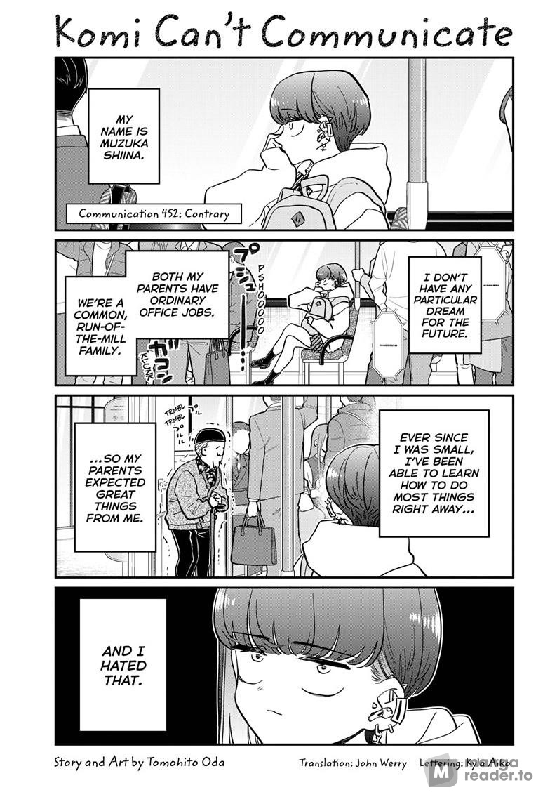 Komi-San Wa Komyushou Desu - Chapter 452