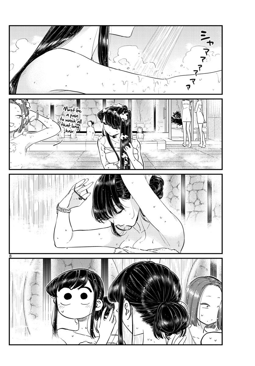 Komi-San Wa Komyushou Desu - Vol.8 Chapter 106: The Bath