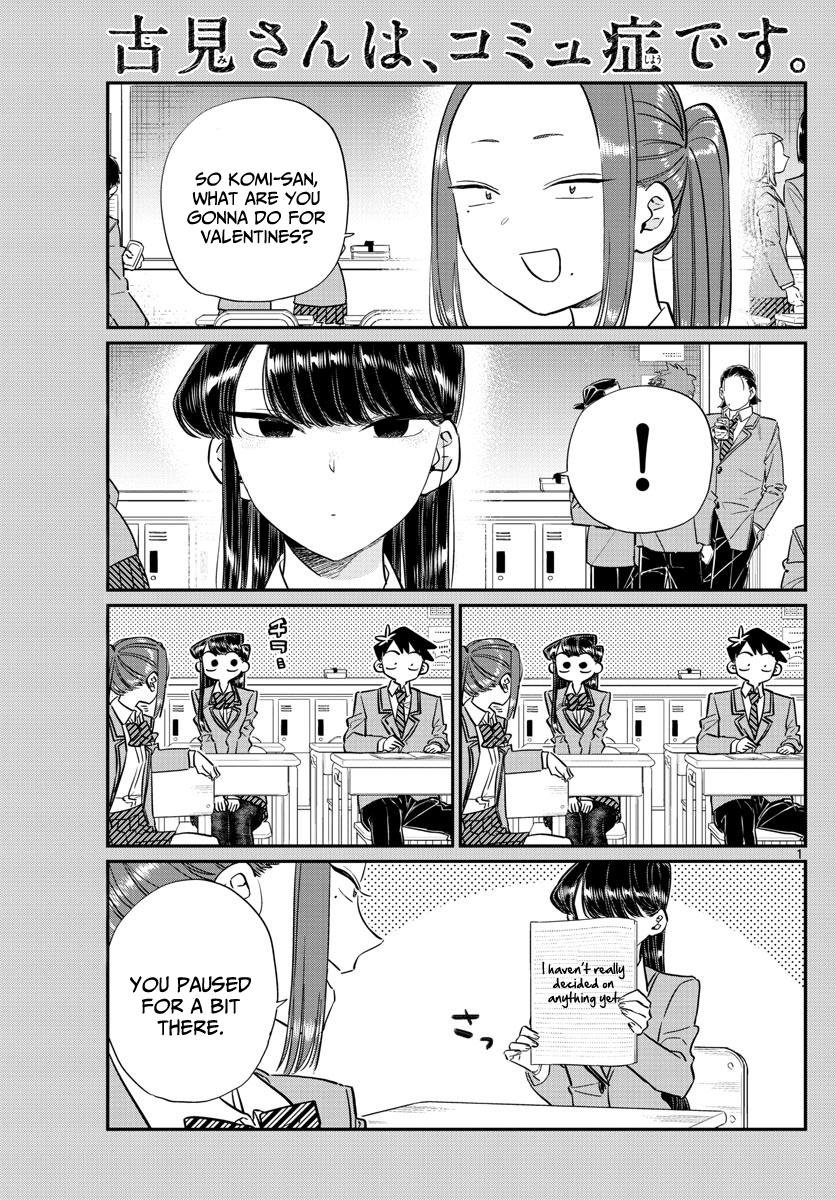 Komi-San Wa Komyushou Desu - Vol.9 Chapter 116: Preparing For Valentines