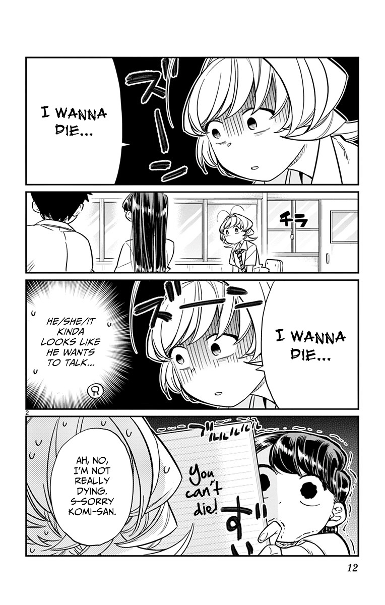 Komi-San Wa Komyushou Desu - Vol.3 Chapter 36: Studying For Tests