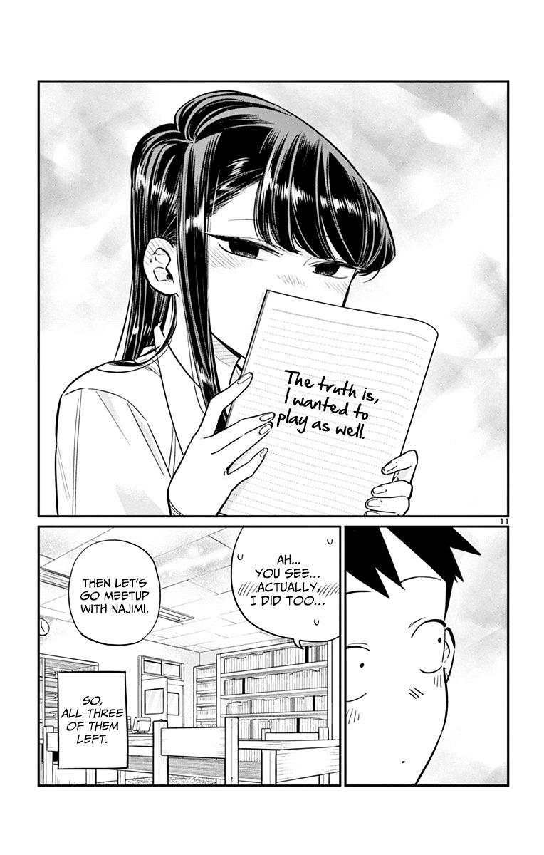 Komi-San Wa Komyushou Desu - Vol.3 Chapter 36: Studying For Tests