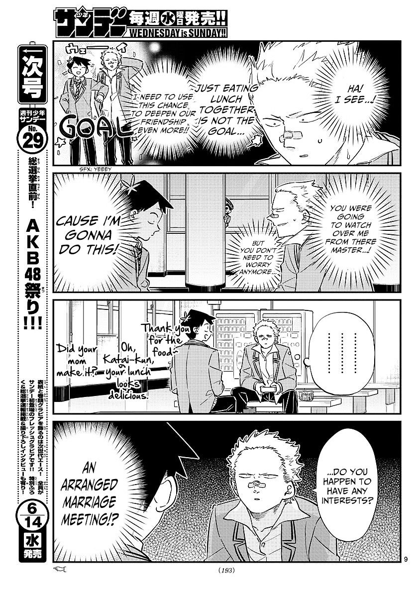 Komi-San Wa Komyushou Desu - Vol.6 Chapter 80: Lunch Invitation