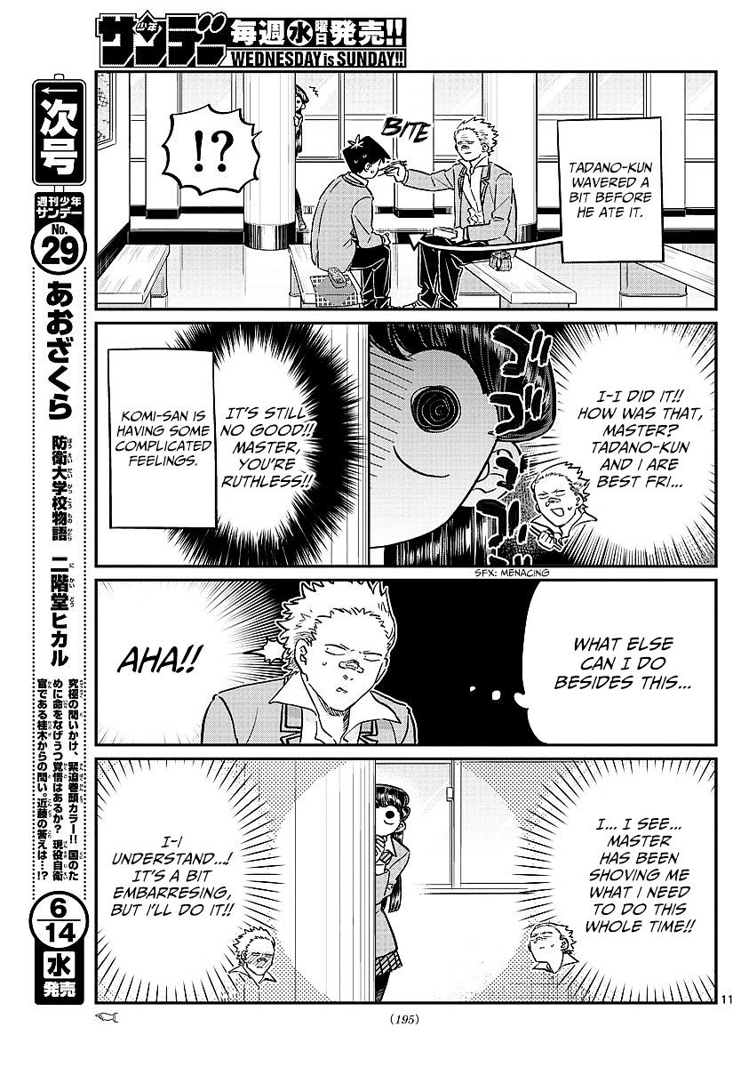 Komi-San Wa Komyushou Desu - Vol.6 Chapter 80: Lunch Invitation