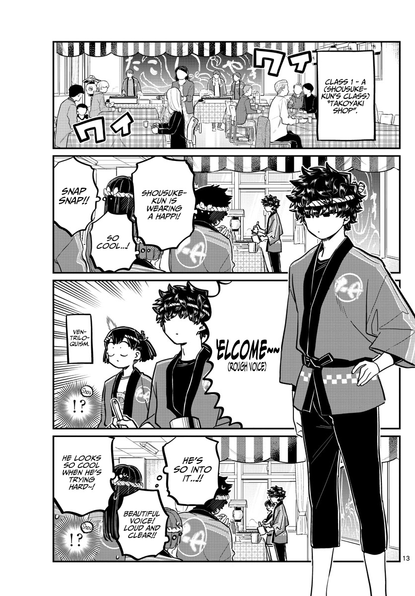 Komi-San Wa Komyushou Desu - Chapter 244: Little Brother’s Cultural Festival