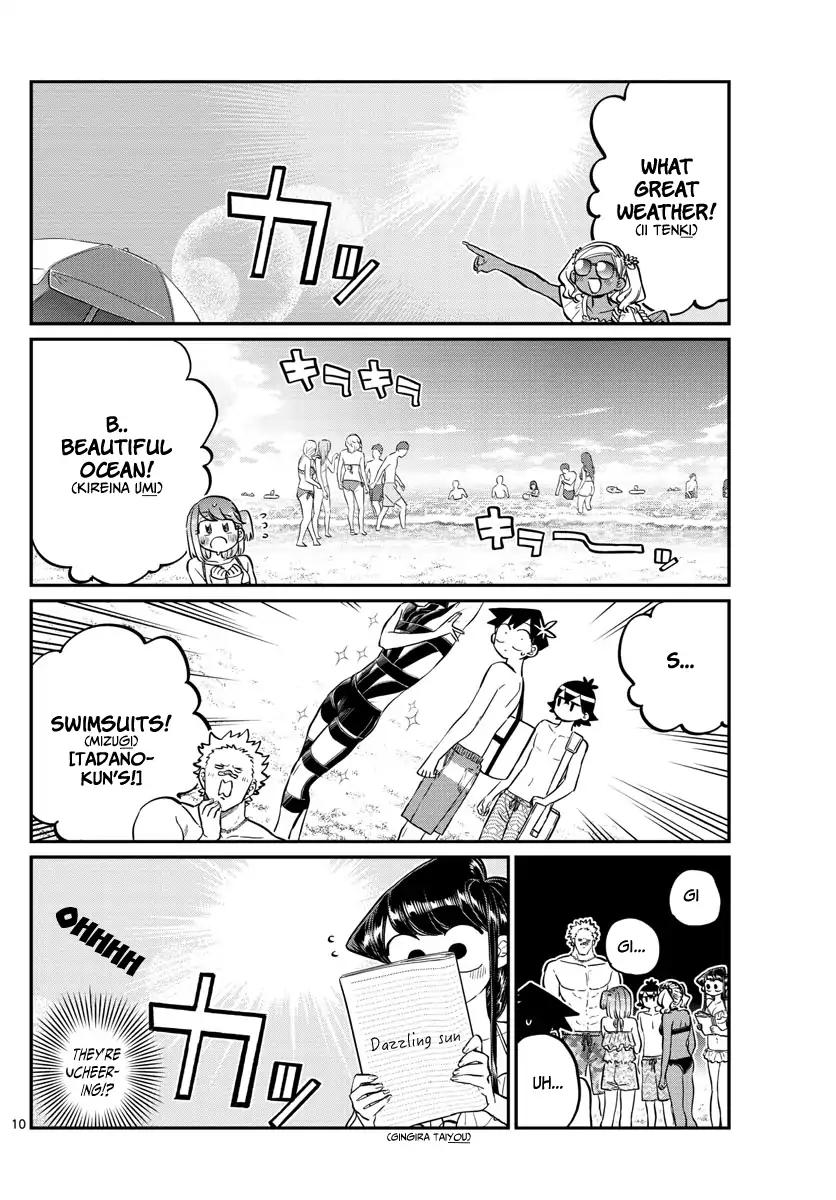 Komi-San Wa Komyushou Desu - Vol.12 Chapter 164: The Sea!