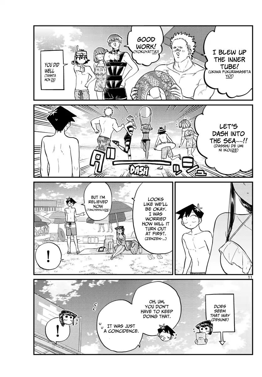 Komi-San Wa Komyushou Desu - Vol.12 Chapter 164: The Sea!