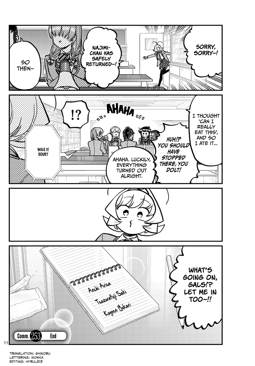 Komi-San Wa Komyushou Desu - Chapter 253: Mixer? 3