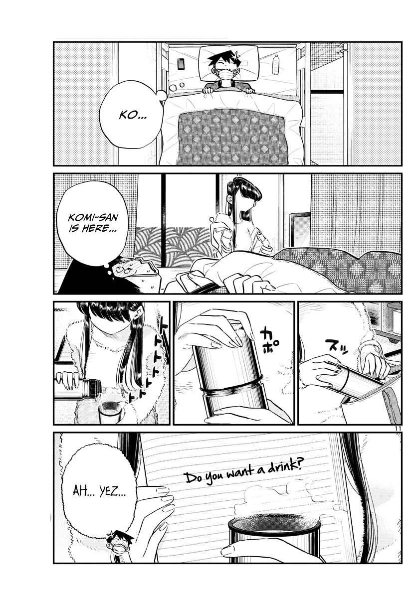 Komi-San Wa Komyushou Desu - Vol.7 Chapter 99: A Cold