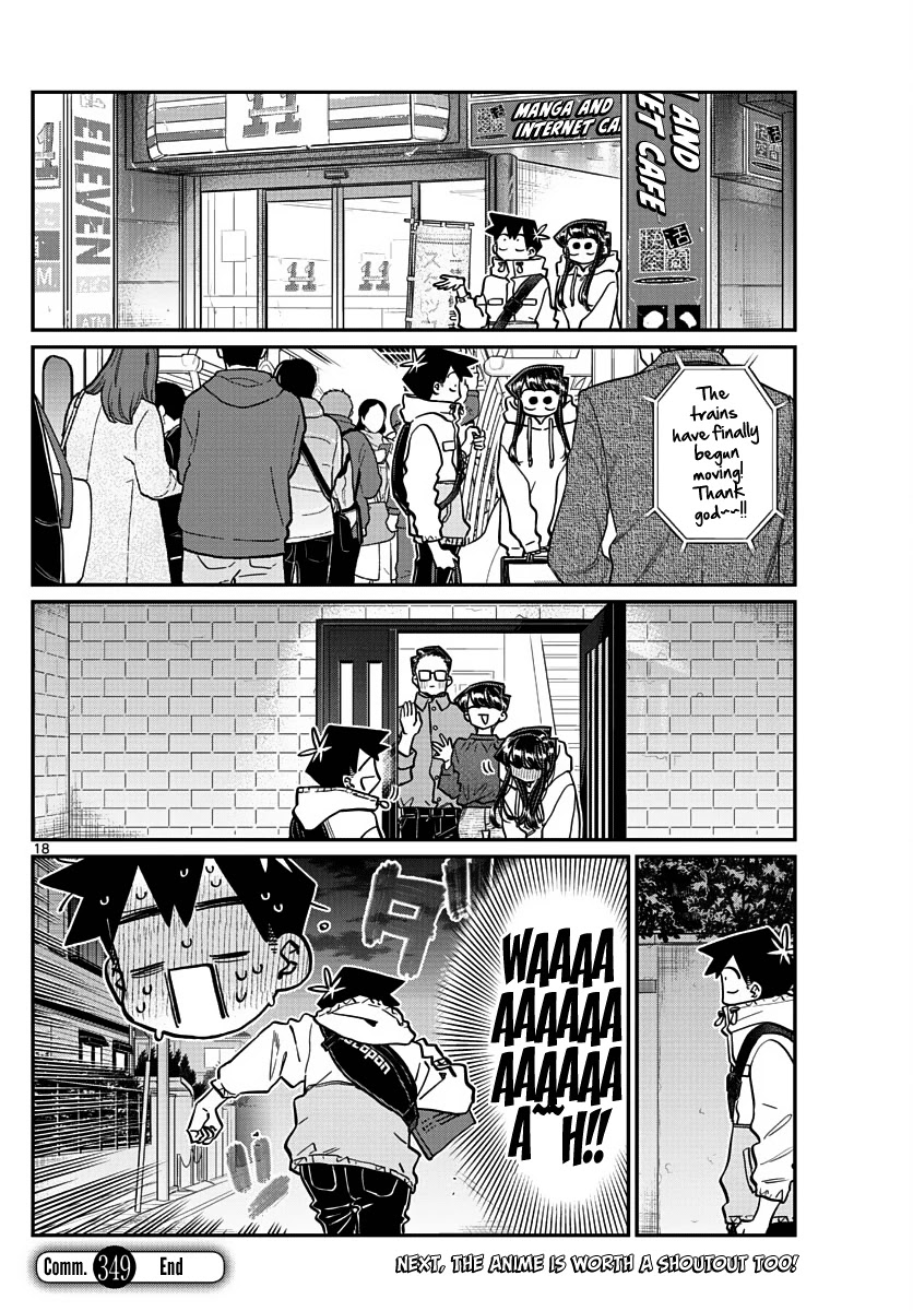 Komi-San Wa Komyushou Desu - Chapter 349: University Tour 2