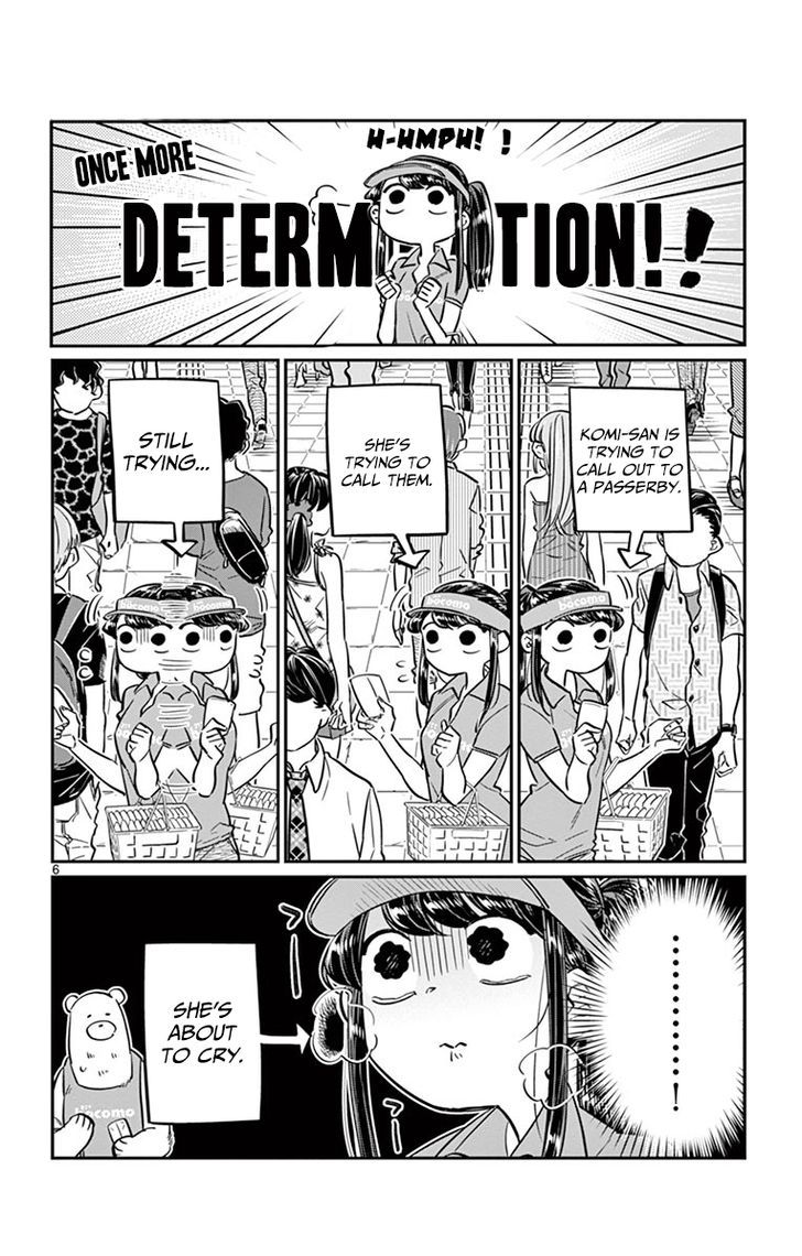 Komi-San Wa Komyushou Desu - Vol.3 Chapter 43: Part Time Job