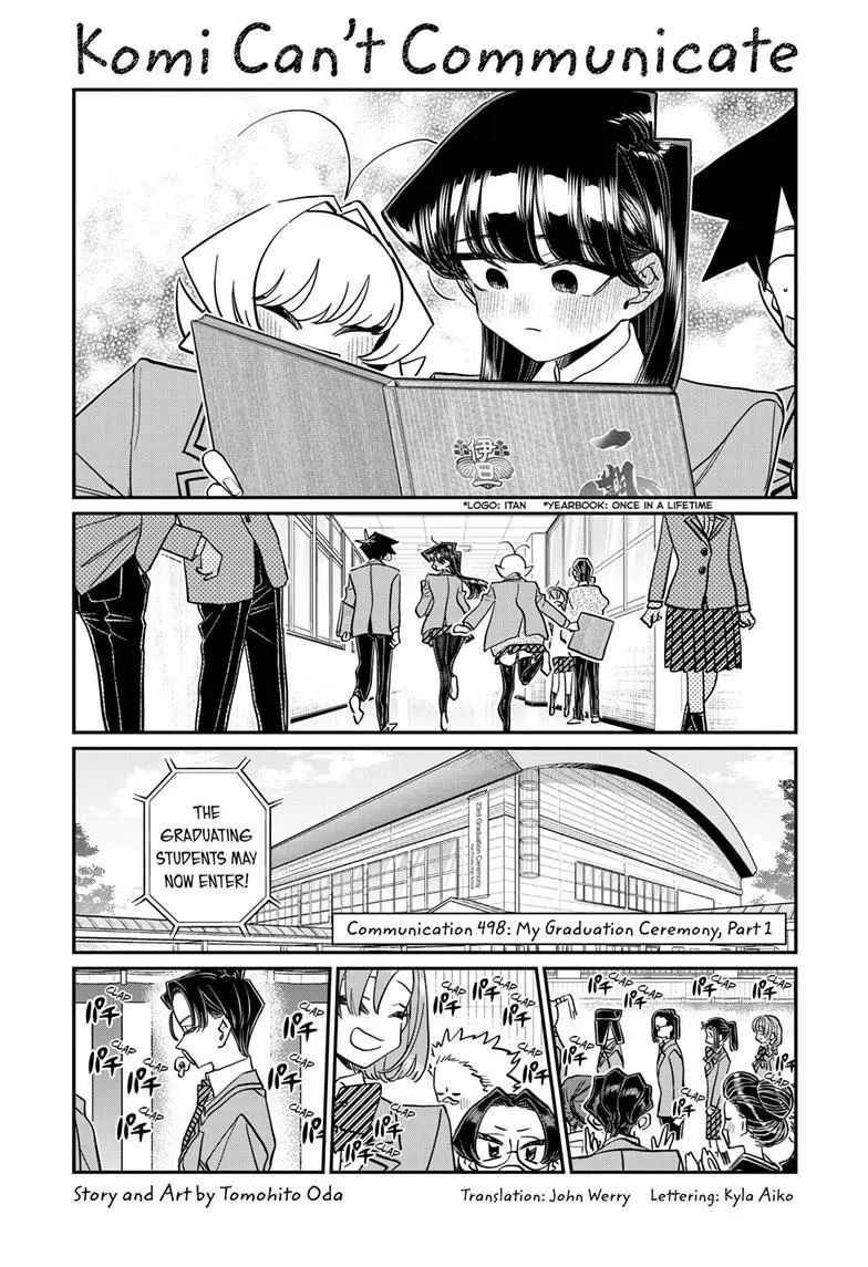 Komi-San Wa Komyushou Desu - Chapter 498