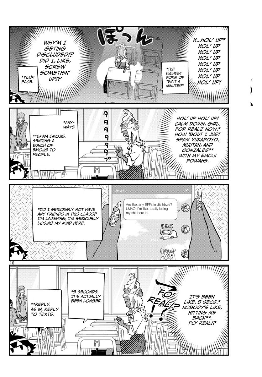 Komi-San Wa Komyushou Desu - Vol.10 Chapter 131: Gyaru