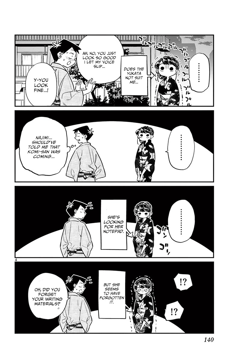 Komi-San Wa Komyushou Desu - Vol.3 Chapter 46: Summer Festival