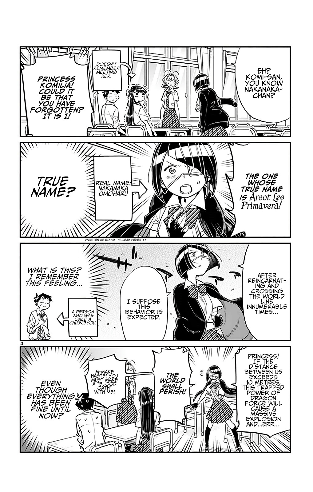 Komi-San Wa Komyushou Desu - Vol.2 Chapter 31: The Blood Oath