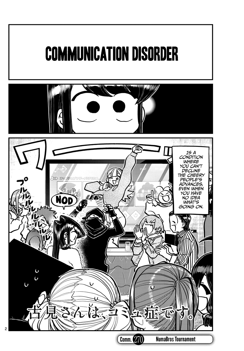 Komi-San Wa Komyushou Desu - Chapter 270: Numabros Tournament