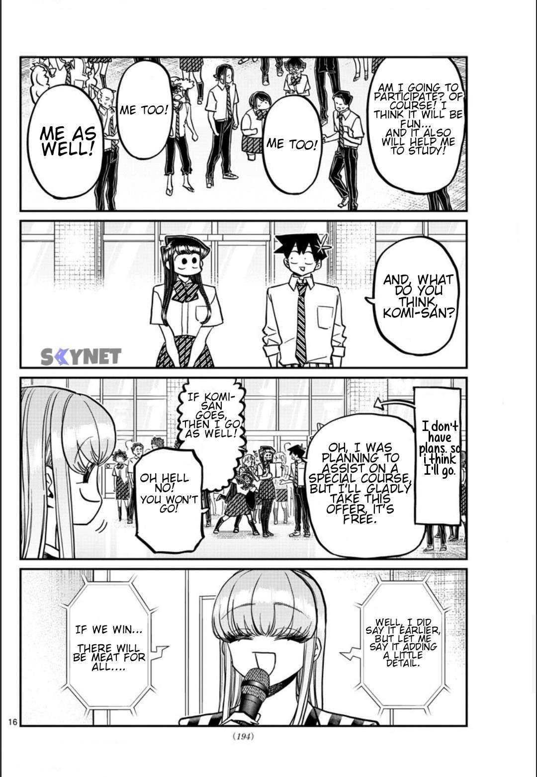 Komi-San Wa Komyushou Desu - Chapter 376: "Oh... Uh... Okay."