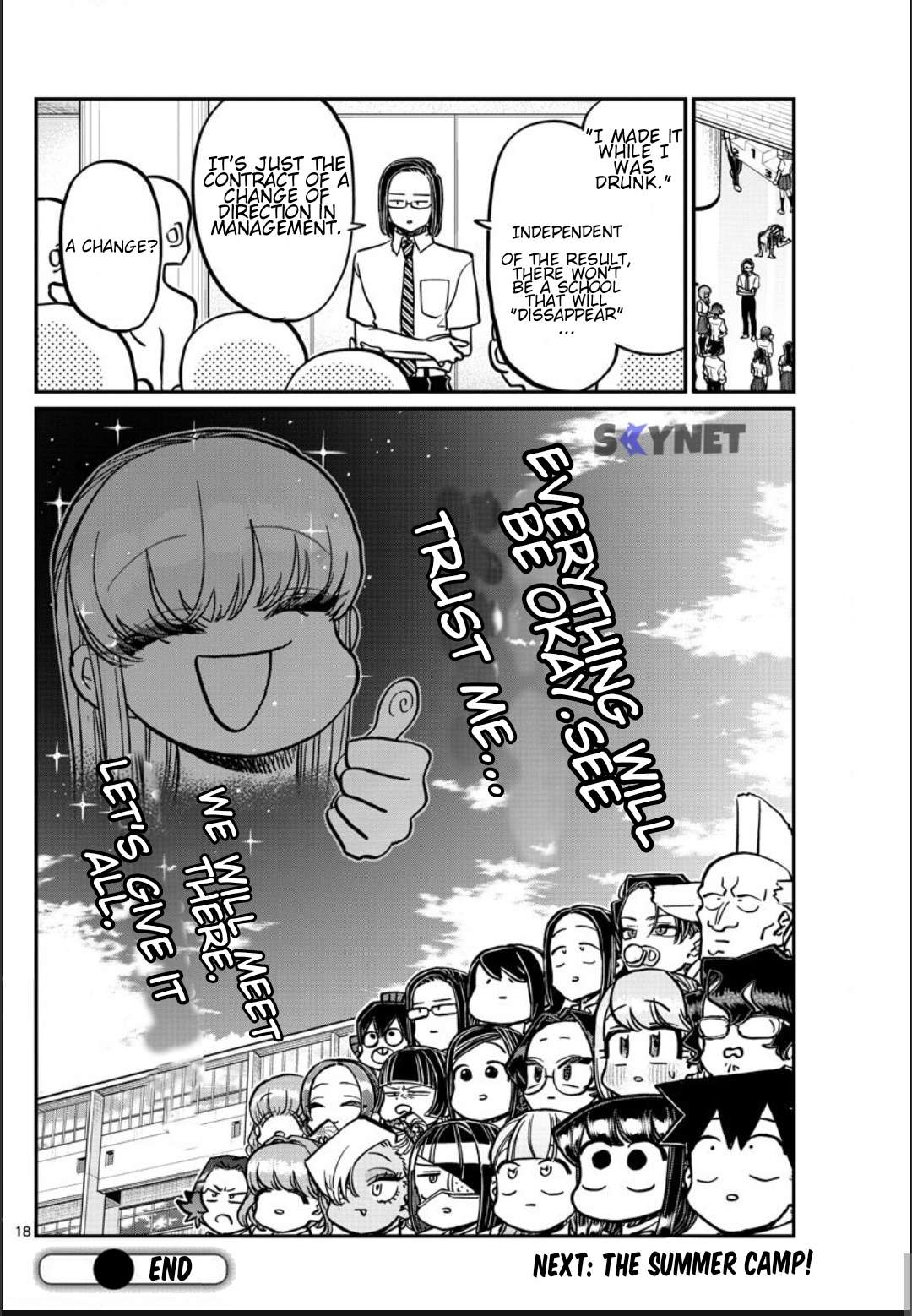 Komi-San Wa Komyushou Desu - Chapter 376: "Oh... Uh... Okay."