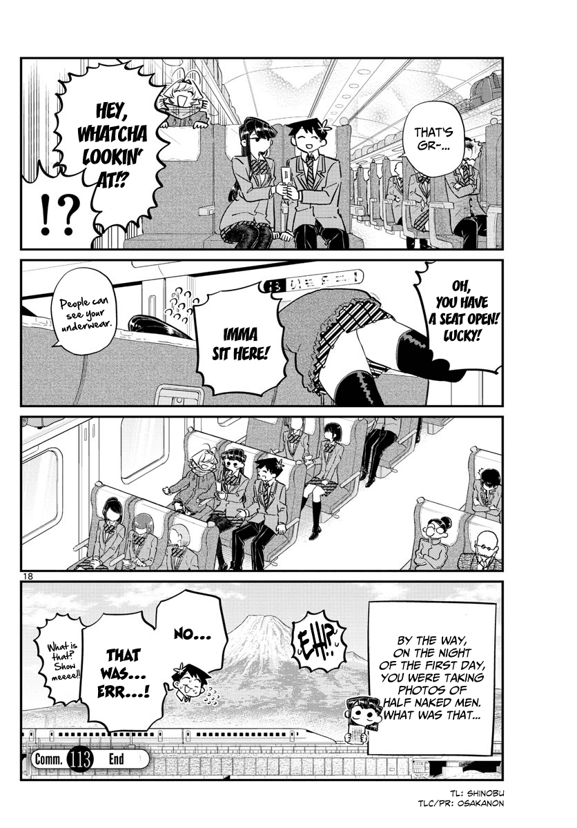 Komi-San Wa Komyushou Desu - Vol.8 Chapter 113: The Train Ride Home