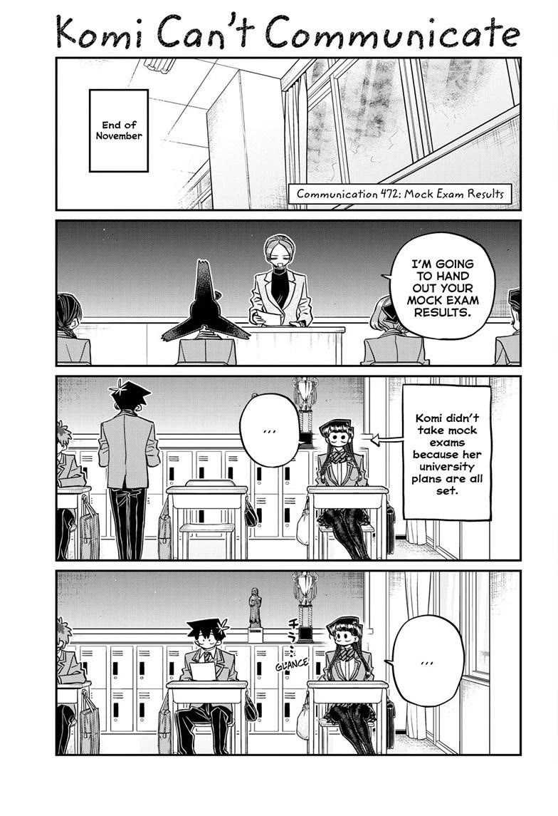 Komi-San Wa Komyushou Desu - Chapter 472