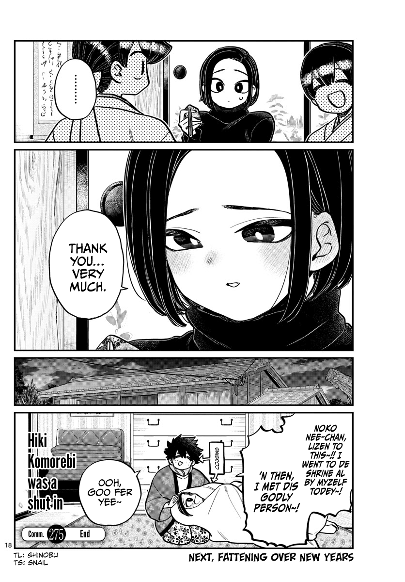 Komi-San Wa Komyushou Desu - Chapter 275: Shut In