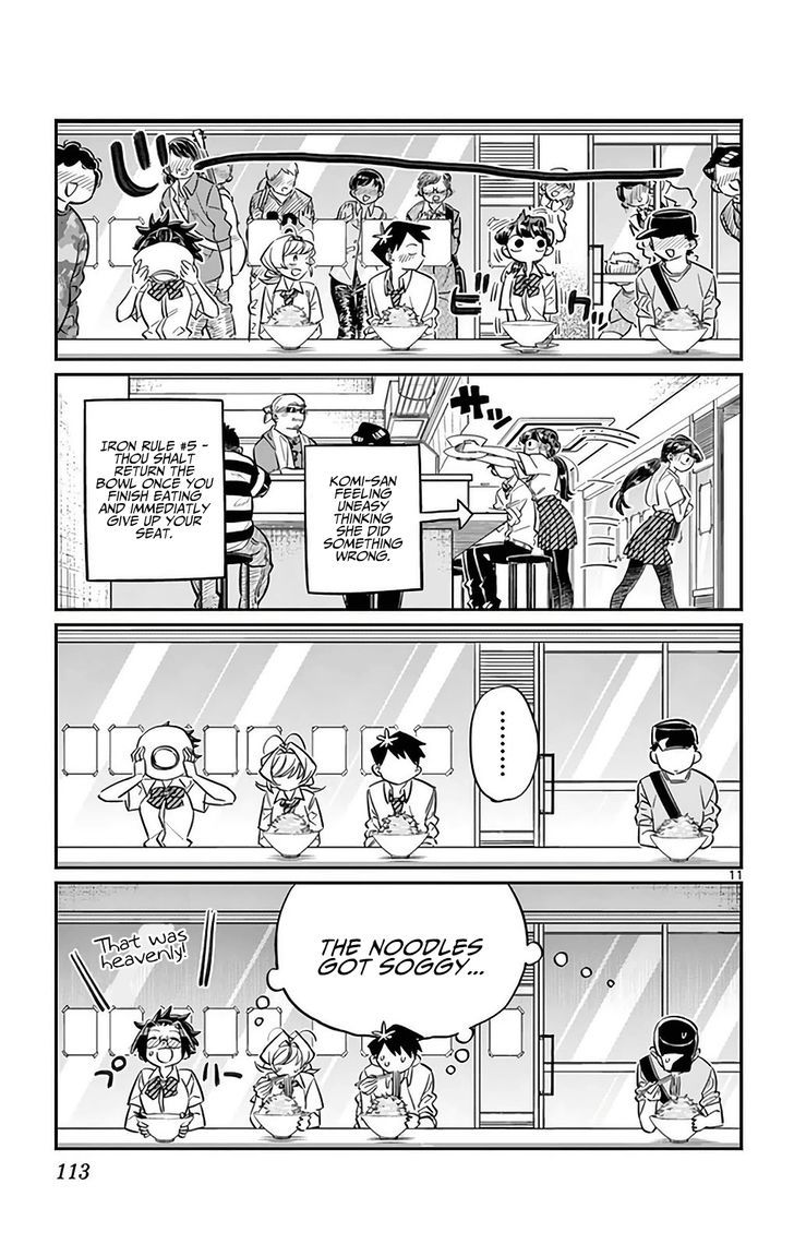 Komi-San Wa Komyushou Desu - Vol.2 Chapter 28: Tough Noodles Full Of Oil Bit Spicy And Some Veggies