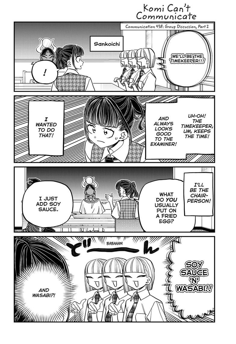 Komi-San Wa Komyushou Desu - Chapter 438