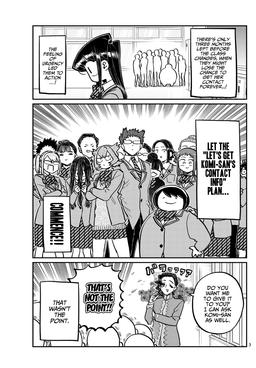 Komi-San Wa Komyushou Desu - Chapter 258: Contact