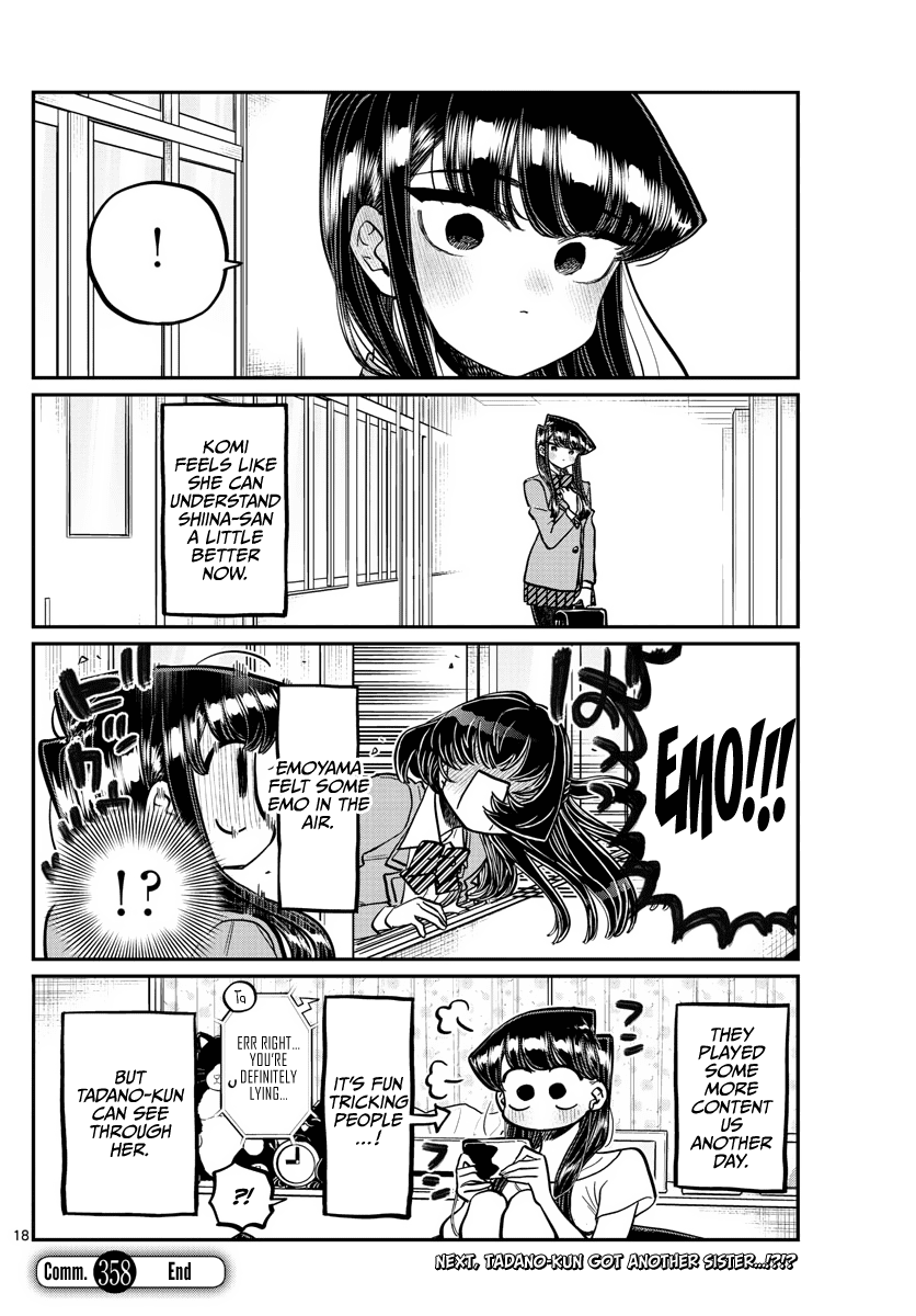 Komi-San Wa Komyushou Desu - Chapter 358: Content Us