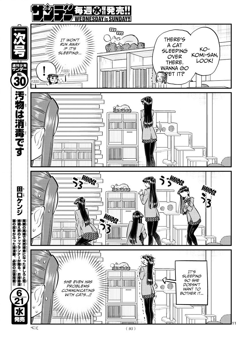 Komi-San Wa Komyushou Desu - Vol.6 Chapter 81: Cat Cafe