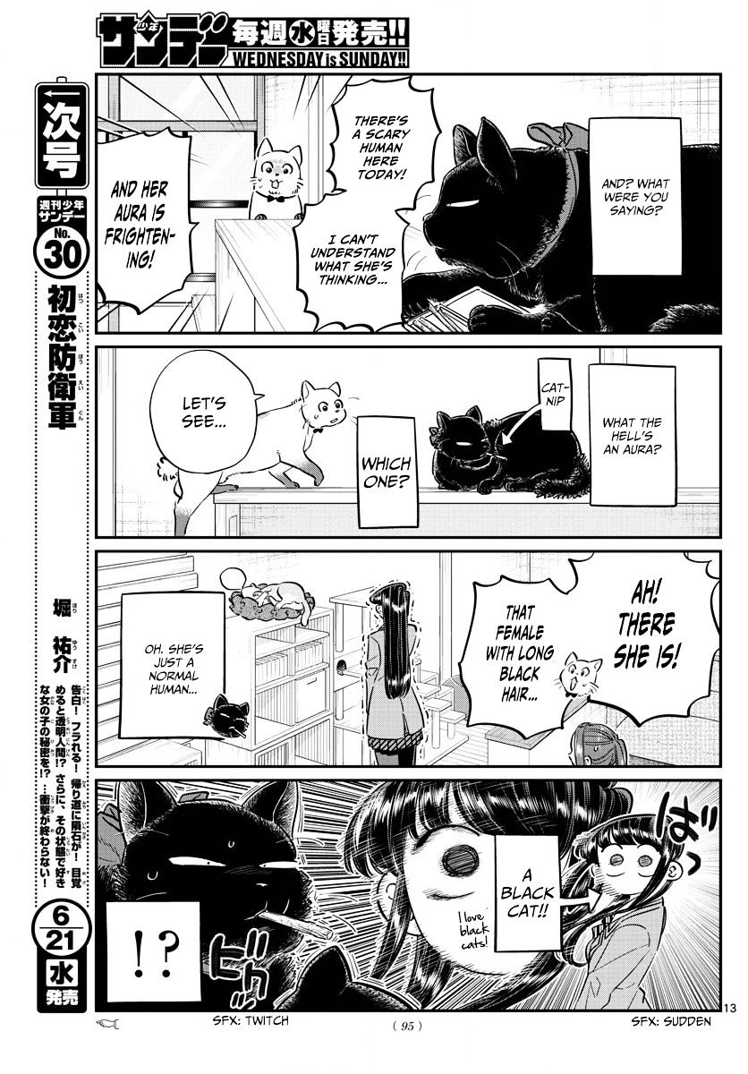 Komi-San Wa Komyushou Desu - Vol.6 Chapter 81: Cat Cafe