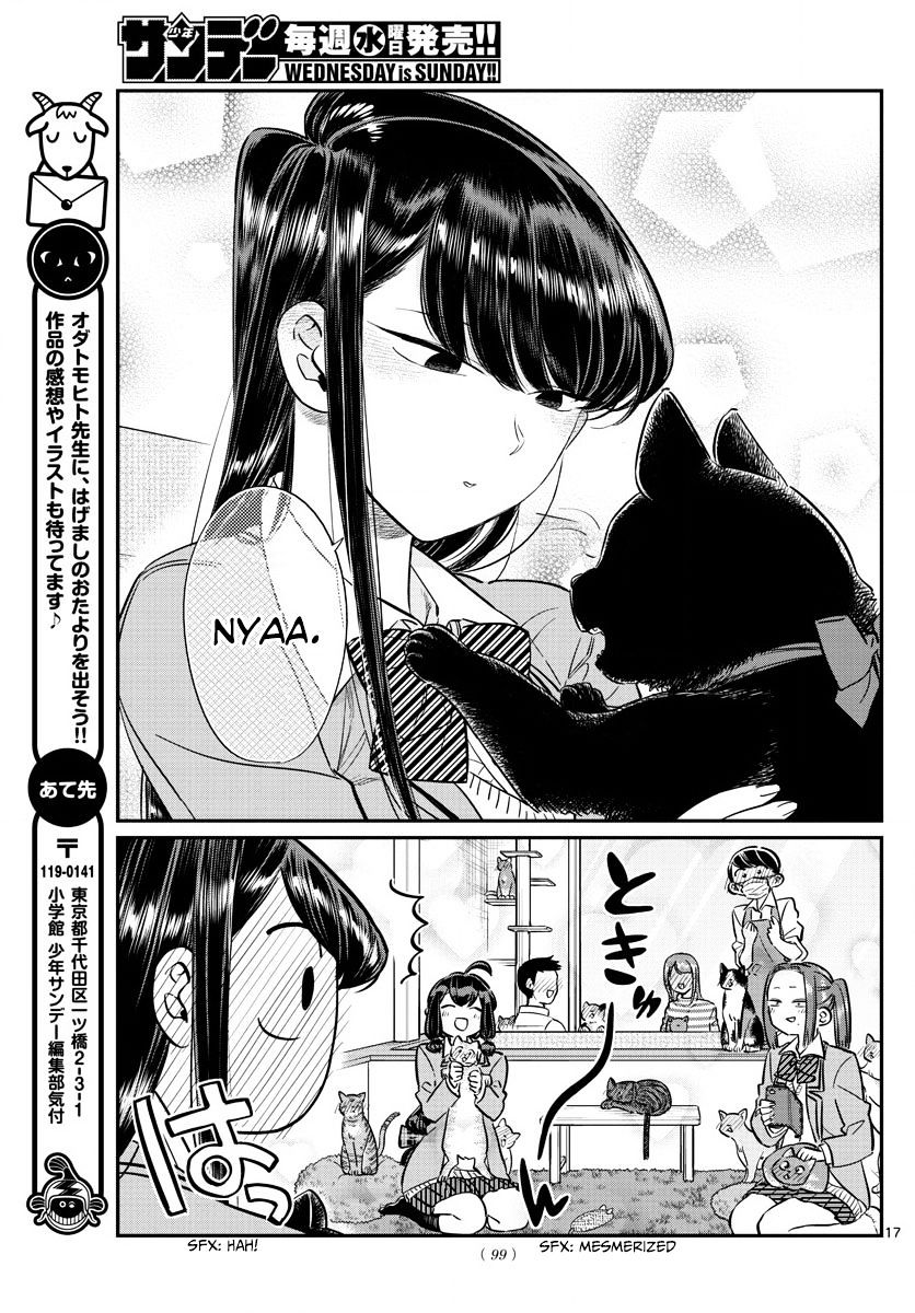 Komi-San Wa Komyushou Desu - Vol.6 Chapter 81: Cat Cafe