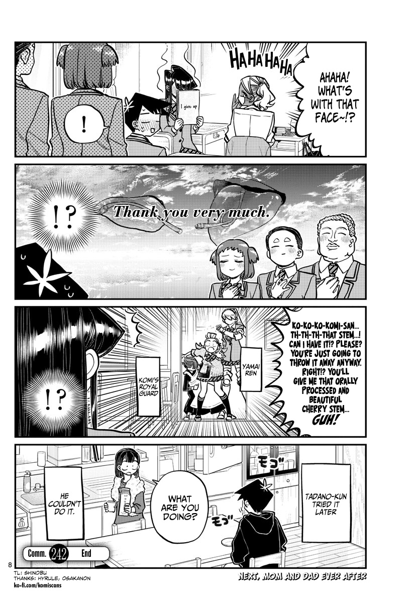 Komi-San Wa Komyushou Desu - Chapter 242: Stem