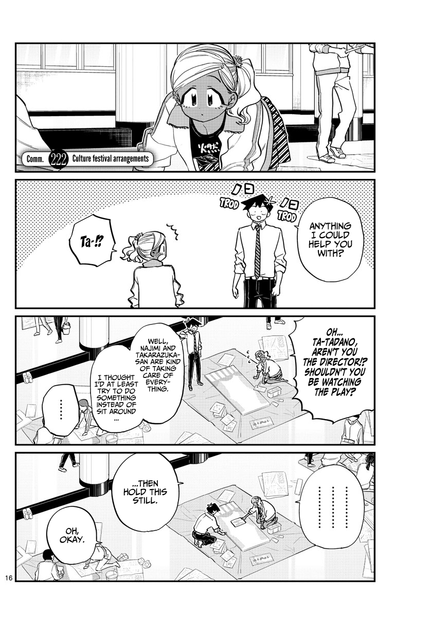 Komi-San Wa Komyushou Desu - Chapter 222: Culture Festival Arrangements