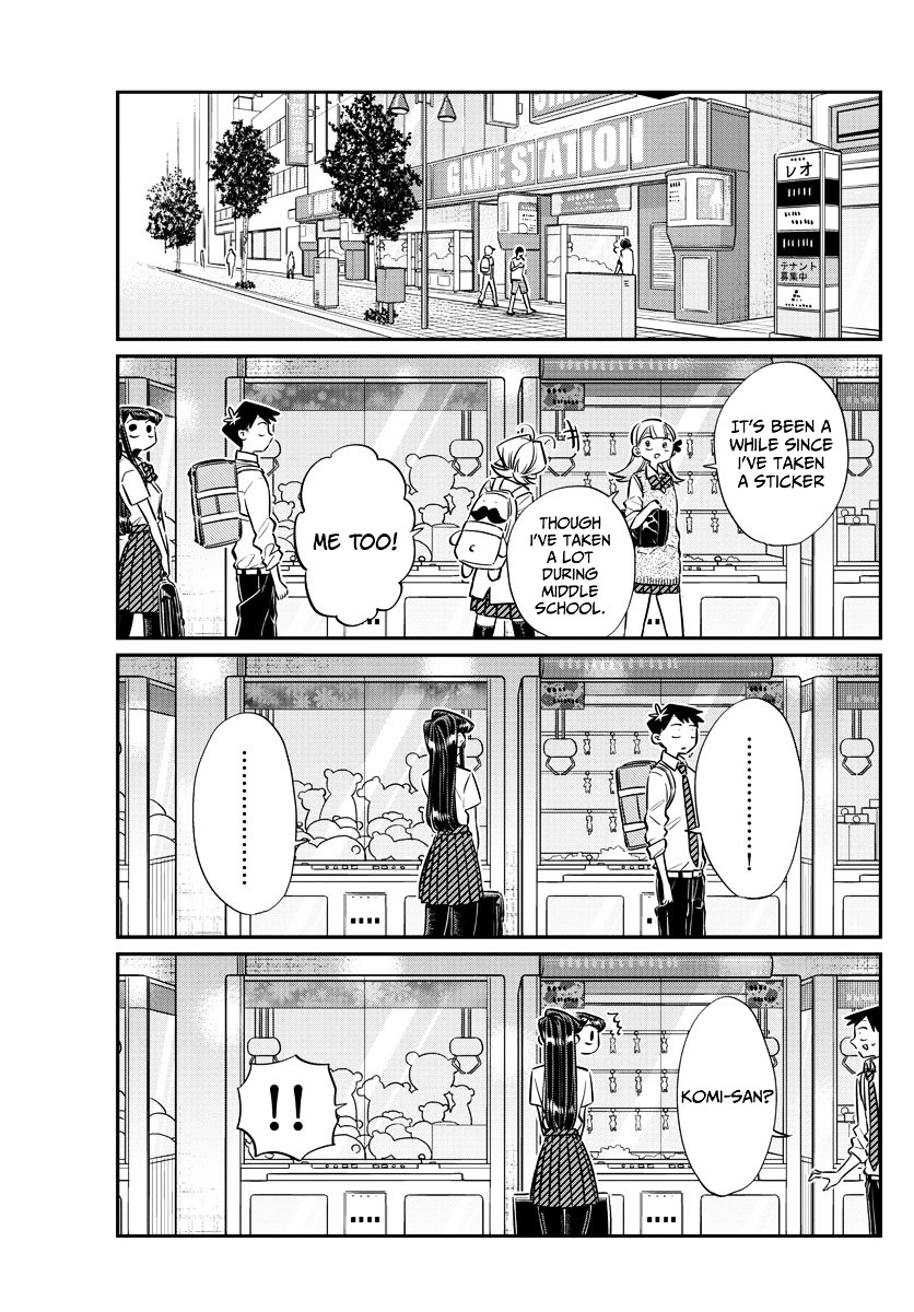 Komi-San Wa Komyushou Desu - Vol.4 Chapter 57: Photo Stickers