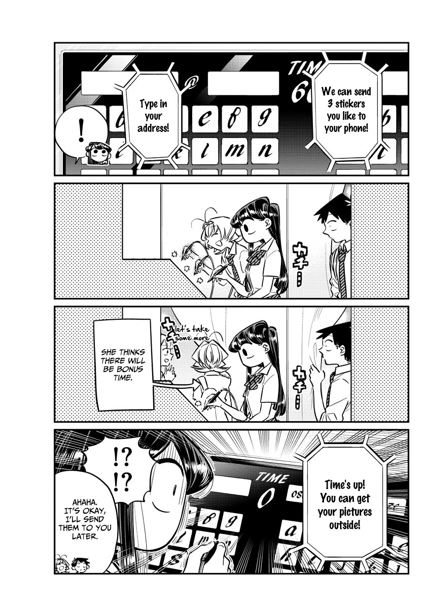 Komi-San Wa Komyushou Desu - Vol.4 Chapter 57: Photo Stickers