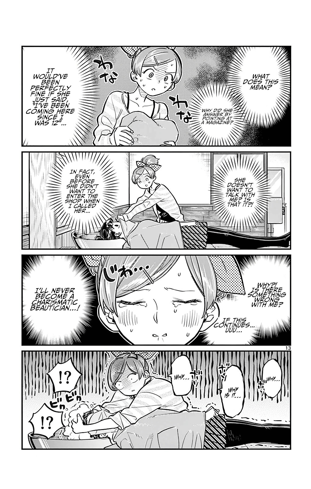 Komi-San Wa Komyushou Desu - Vol.2 Chapter 34: The Hair Salon