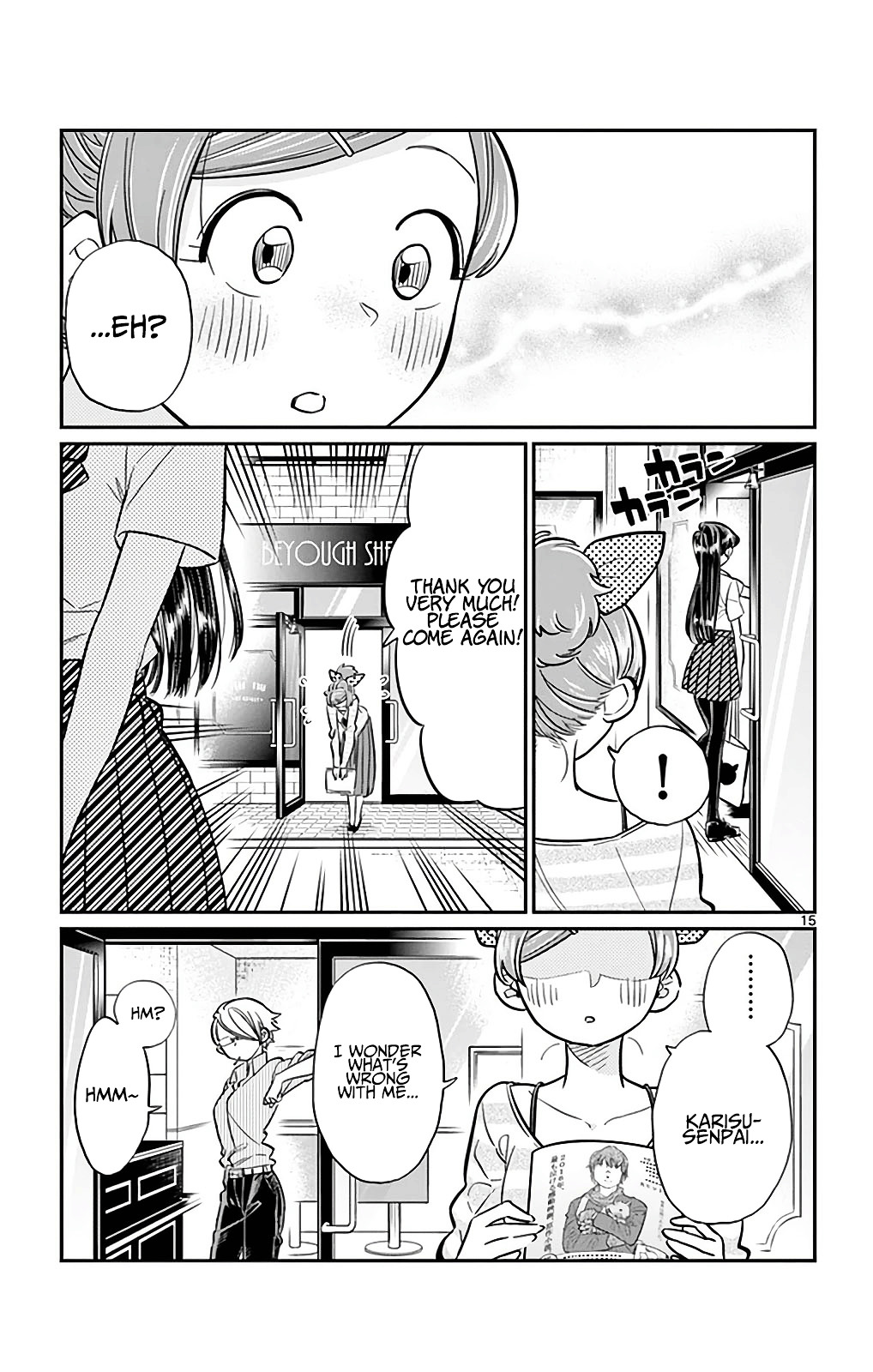 Komi-San Wa Komyushou Desu - Vol.2 Chapter 34: The Hair Salon