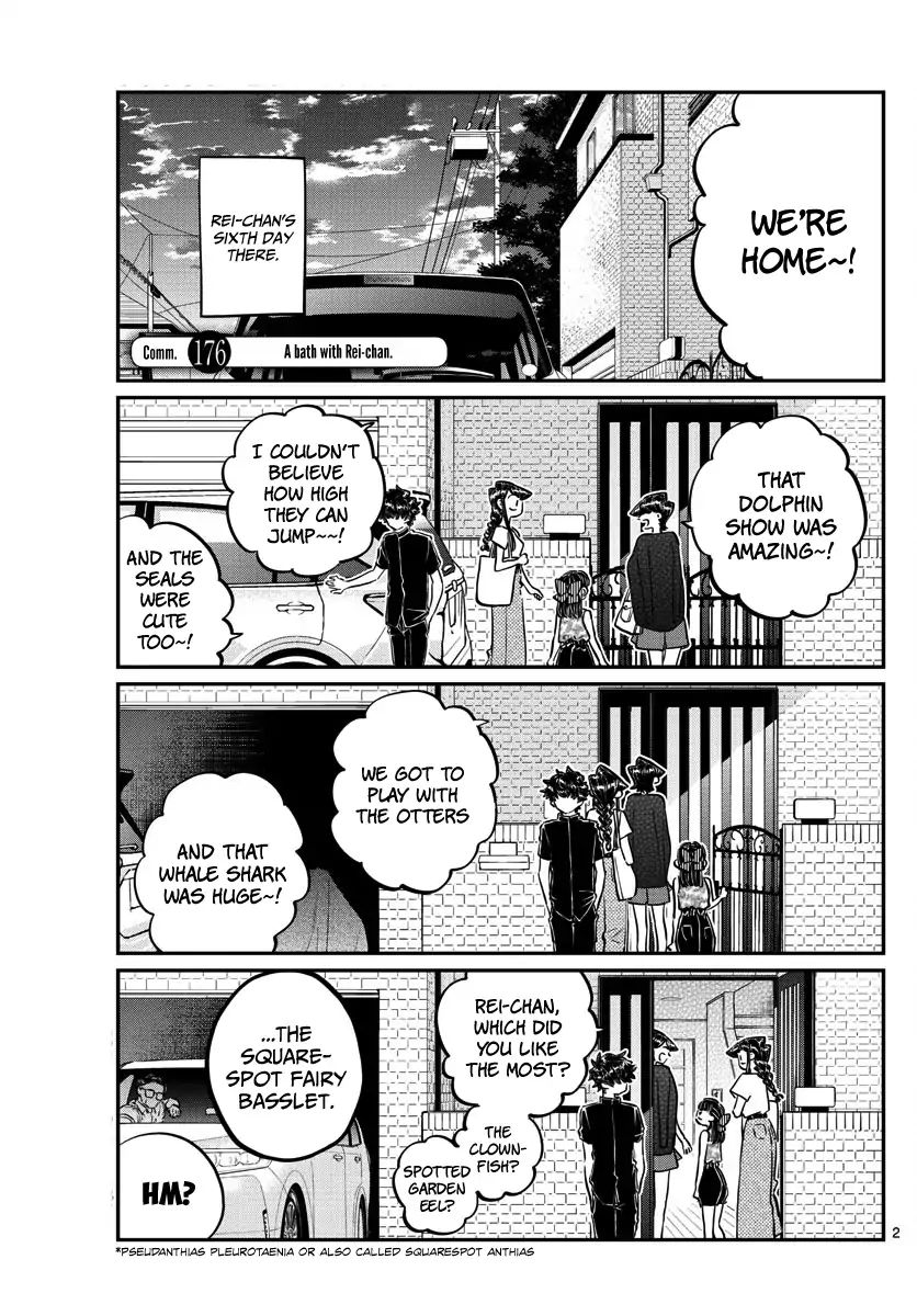 Komi-San Wa Komyushou Desu - Vol.13 Chapter 176: A Bath With Rei-Chan