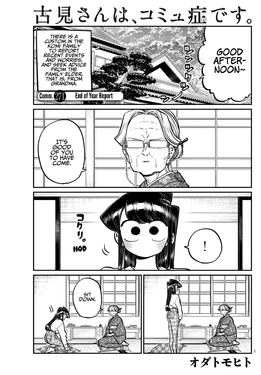 Komi-San Wa Komyushou Desu - Chapter 271: End Of Year Report