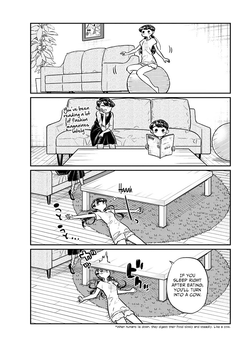 Komi-San Wa Komyushou Desu - Vol.4 Chapter 49: A Hot Day