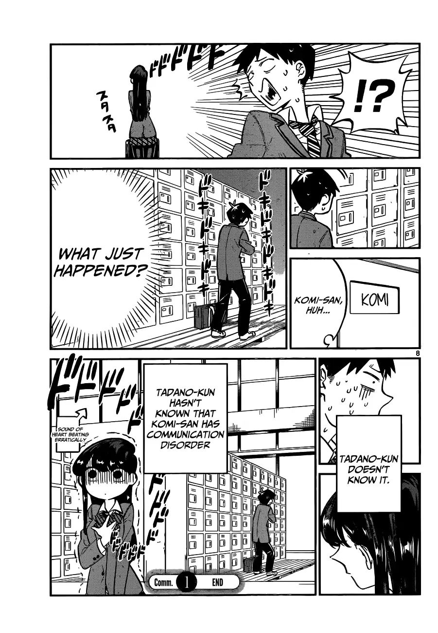 Komi-San Wa Komyushou Desu - Vol.1 Chapter 1: A Normal Person