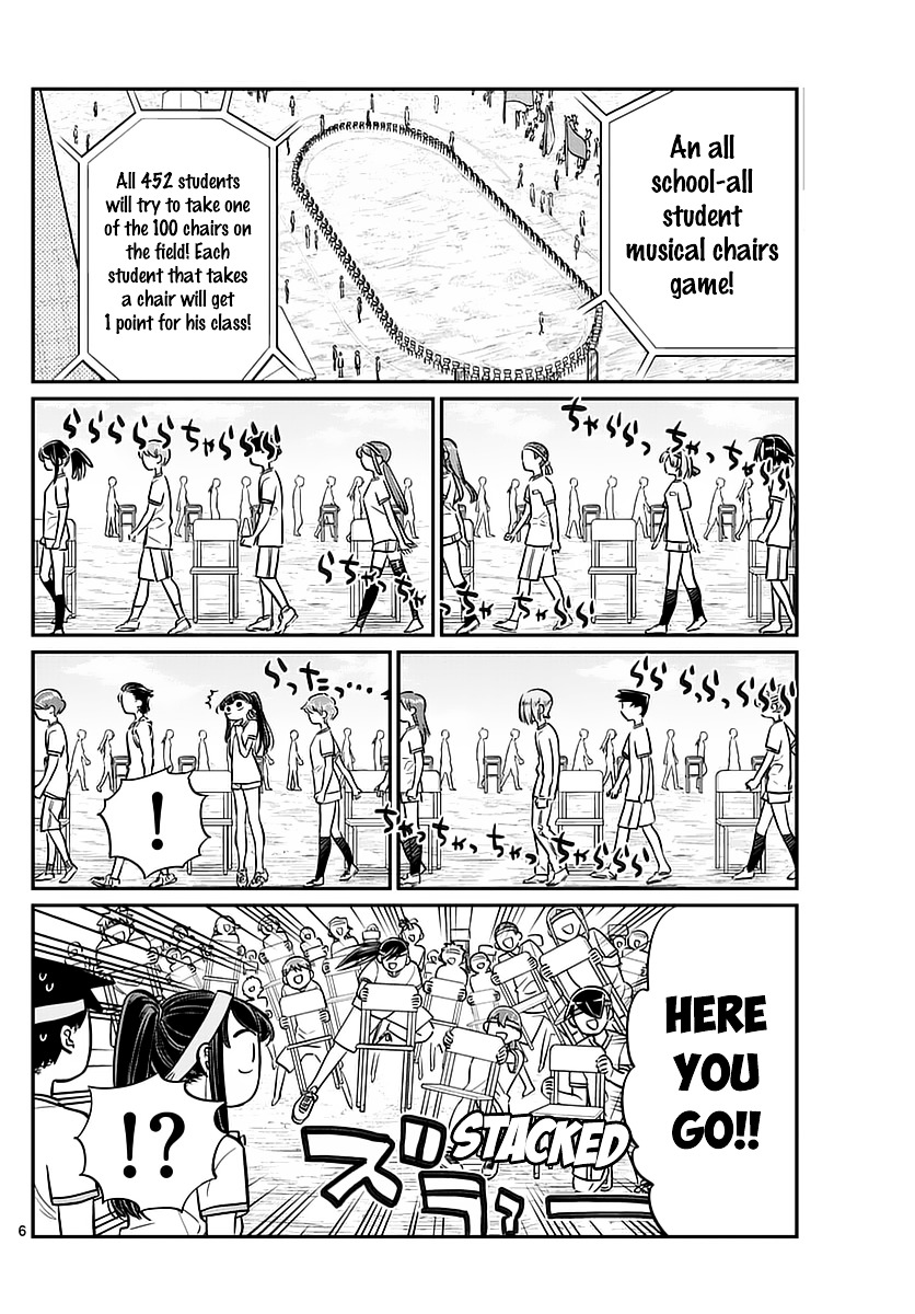 Komi-San Wa Komyushou Desu - Vol.4 Chapter 55: Sports Festival Part 2