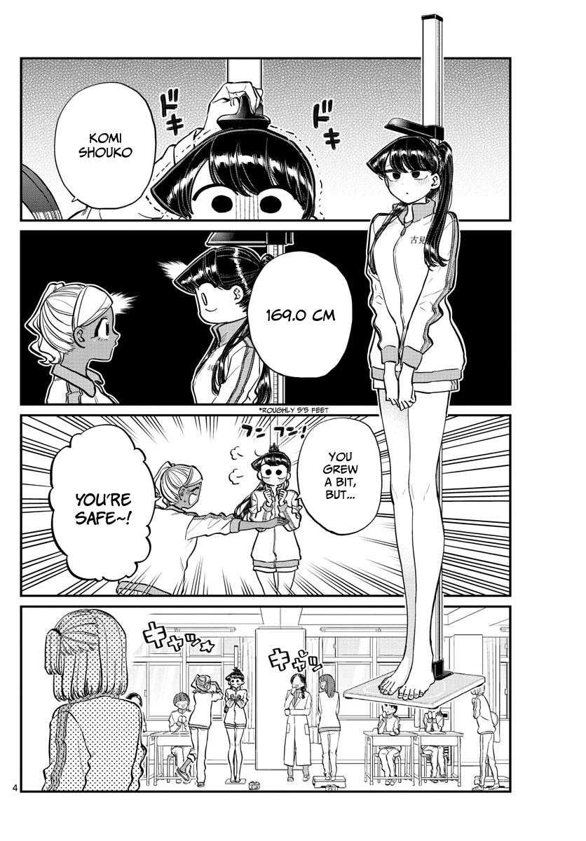 Komi-San Wa Komyushou Desu - Chapter 204: Height