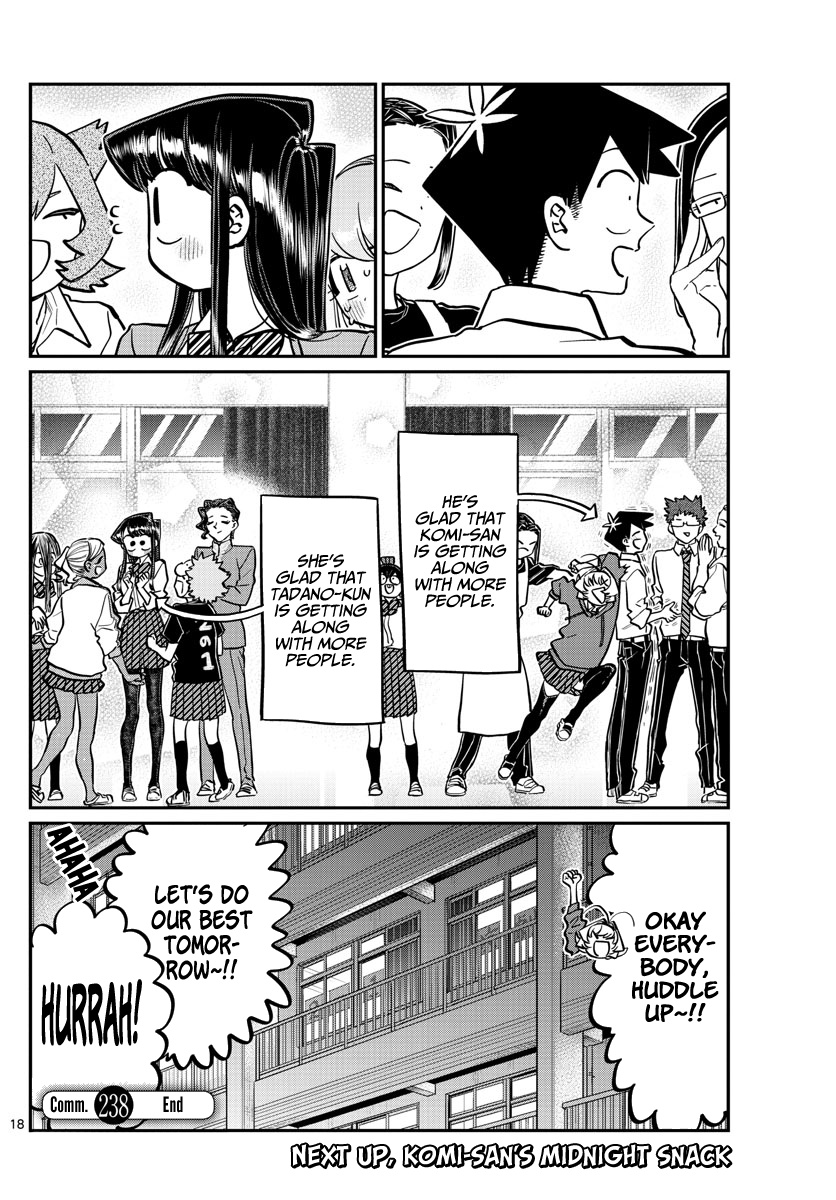 Komi-San Wa Komyushou Desu - Chapter 238: Looking Back At The Festival