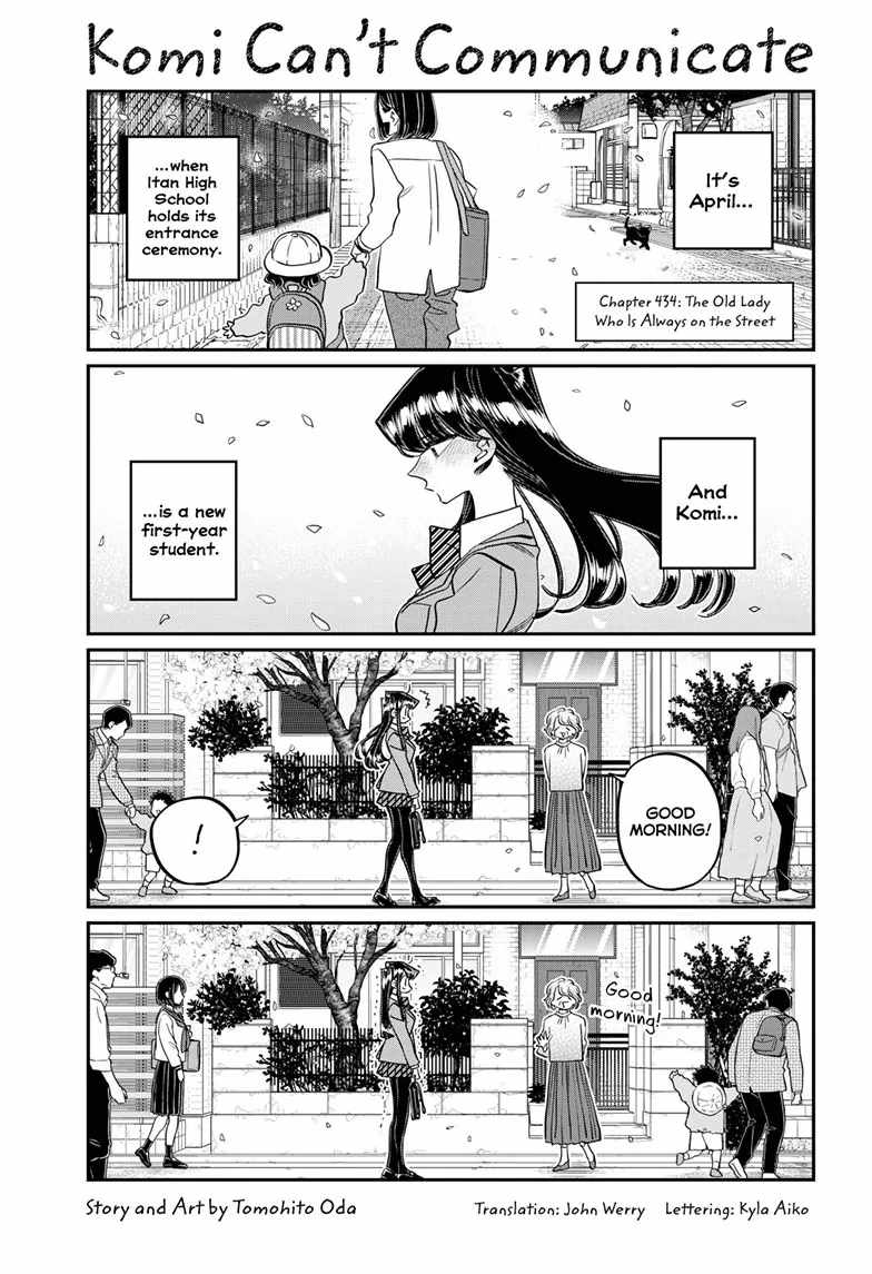 Komi-San Wa Komyushou Desu - Chapter 434